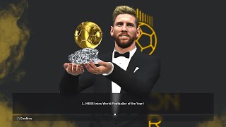 PES 2017 mod Ballon dor  Compatible All Patch [upl. by Dennison]