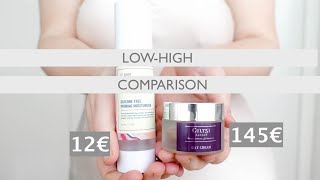 ARE LUXURY CREAMS OVERPRICED OR WORTH THE SPLURGE  BLIND REVIEW AND COMPARE [upl. by Marlette]