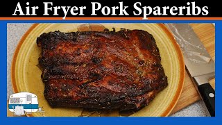 Pork Spareribs Roasted in an Air Fryer [upl. by Litch]