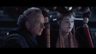 Star Wars Episode I  The Phantom Menace Palpatines Manipulations 4K ULTRA HD [upl. by Elmaleh]