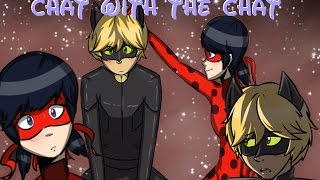 COMIC DUB Chat with the chat Miraculous Ladybug [upl. by Meihar626]