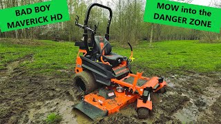 Bad Boy Maverick HD Zero Turn Mower Review [upl. by Steddman4]