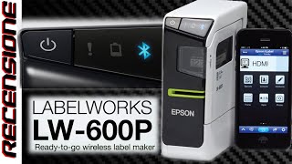 Etichette smart per tutti  RECENSIONE Epson LW600P Bluetooth iOS Android [upl. by Sheffie]