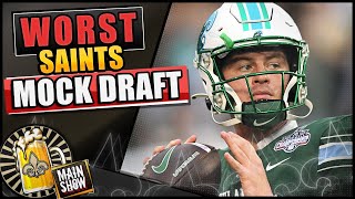 Worst Saints Mock Draft [upl. by Enriqueta]