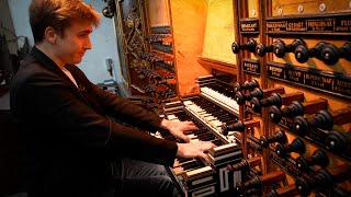 The Hinsz Organ of the Bovenkerk in Kampen Netherlands  Organ Demonstration Tour  Paul Fey [upl. by Anidal300]