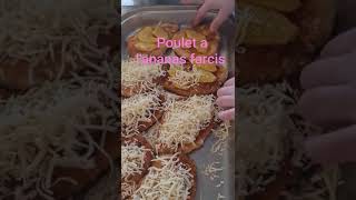 poulet a lananas farcis  cuisine [upl. by Sisenej]