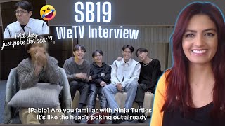 SB19 being WILD ANIMALS but also being the GOODEST BOYS  WeTV Special Interview [upl. by Kashden]