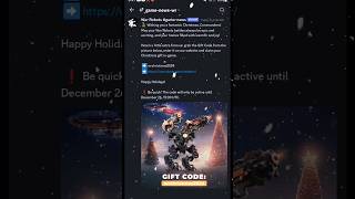 NEW GIFT CODE Must Watch Check Pinned Comment  WR  War Robots [upl. by Violetta]