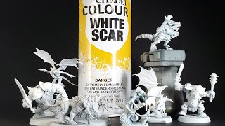 A Look at GWs New White Scar Spray Primer [upl. by Januisz400]