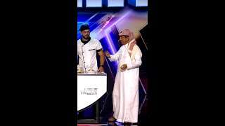 Arabs Got Talent  القصبي وباسم يوسف ياكلوا كنافة على المسرح ونسوا البرنامج والمفاجأة [upl. by Pubilis]