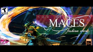 Guild Wars 2 Fashion Wars  Top Ten Maces [upl. by Ursulette880]