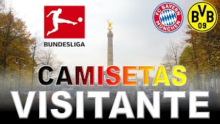 CAMISETAS VISITANTES DE LA BUNDESLIGA ALEMANIA 2025 [upl. by Adraynek]