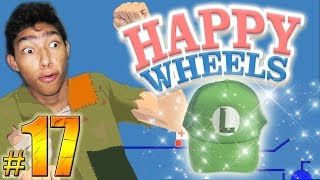 LA GORRA DE LA SUERTE  Happy Wheels Episodio 17  Fernanfloo [upl. by Atsed]