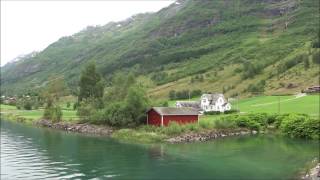 A Stroll Around Olden Norway P amp O Azura [upl. by Gilles]