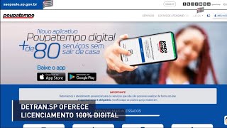 DETRANSP oferece licenciamento 100 digital [upl. by Ennayoj208]