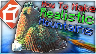 World Edit Tutorials HOW TO MAKE REALISTIC MOUNTAINS USING WORLDEDIT World Edit Mod [upl. by Malin508]