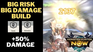 A Build Trick for the Highest Possible Damage  Monster Hunter Now [upl. by Mccullough210]