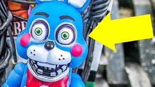 Shredding Five Nights at Freddys FNAF Bonnie McFarlane Toys Bonnie Left Air Vent Destruction [upl. by Dlorag]