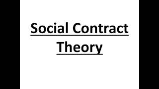 Social Contract Theory  Hobbes  Locke  Rousseau pcsj judicial politicalscience [upl. by Oinotla896]