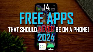 14 FREE APPS That Should NEVER Be On ANY PHONE 2024 [upl. by Melisande162]