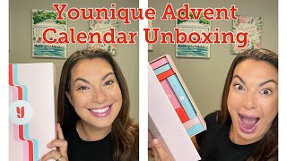 Younique Advent Calendar Unboxing [upl. by Htor]