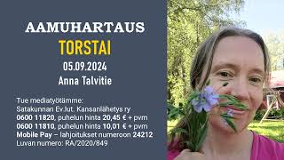 Aamuhartaus torstai 05092024  Anna Talvitie [upl. by Lois389]