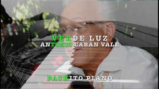 quotVerde Luzquot Tributo A Antonio Cabán Vale quotEl Topoquot Pachito Piano 2dohimnonacional [upl. by Odin]