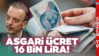 Asgari Ücret 16 Bin Lira Olur SGK Uzmanı Yıl Sonu Zam Oranlarını Tek Tek Açıkladı [upl. by Ibob]