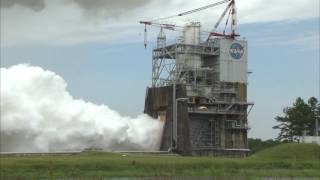 NASA’s RS25 Rocket Engine Fires Up Again [upl. by Adelice]