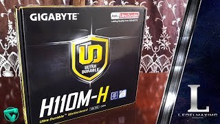 Gigabyte H110MH  Placa Madre Gamer de Entrada  Review en Español [upl. by Fokos563]