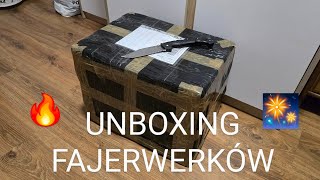 Unboxing paczki z wyrzutniami na sylwestra 20242025 🔥 [upl. by Nanni]