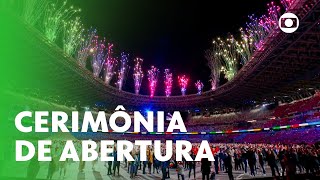 A Cerimônia de Abertura dos Jogos Olímpicos acontece hoje 🥇🥈🥉 Olimpíadas de Paris 2024  TV Globo [upl. by Romalda]