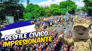 DESFILE 15 SEPTIEMBRE 🇸🇻LO MEJOR 2023🇸🇻 [upl. by Desberg]