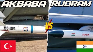 💥 Missile Showdown AKbaba vs Rudram 1 – Can India Outpace Turkey in the AntiRadiation Game [upl. by Lindholm]