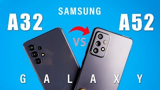 Samsung Galaxy A52 vs A32 Comparison Camera Speed Test amp Which Should You Buy [upl. by Laamaj]