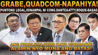 KAKAPASOK LANGAttyRoqueampMarcoleta Pinahiya Ang QuadComKabobhan IsinampalPuntong LegalPinokpok [upl. by Rehptosirhc]