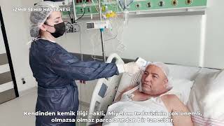 İZMİR ŞEHİR HASTANESİNDE İLK ERİŞKİN KEMİK İLİĞİ NAKLİ YAPILDI [upl. by Polk379]