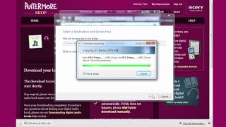 Digital audio books Pottermore Shop  transfer to device help [upl. by Nnahtur]