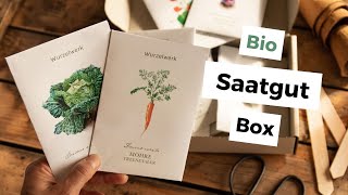 Unboxing Die WurzelwerkSaatgutbox ist da bio amp samenfest [upl. by Addam790]