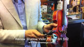 Review Shadow Violin Pickup SH SV2 [upl. by Gothar]