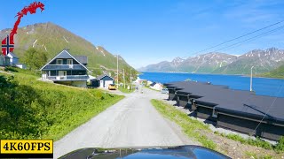 Driving in Norway  Fjordgard To Finnsnes  4K60 [upl. by Nivahb]