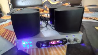 My new 60 watt amplifier class D review and testing home made [upl. by Pegasus]