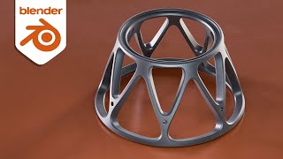 Nondestructive Workflow Circular Rigid Structure  3D Modeling [upl. by Yelrac932]