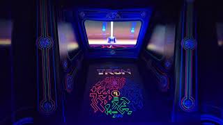 Tron arcade mod  replaced translite with monitor [upl. by Akimet]