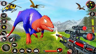 Wild Dinosaur Game 3D  Dinosaur Hunter Game – Android Gameplay [upl. by Hirschfeld929]