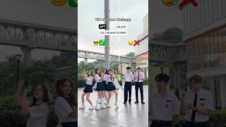 Challenge your friend to dance this with you 🤭Goyoung dancechallenge [upl. by Atteuqnas15]