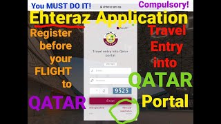 Ehteraz RegistrationTravel Entry into Qatar Portal OFW Guide [upl. by Adey]