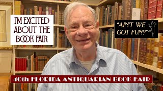 MICHAEL SLICKER Why Im excited about the book fair [upl. by Nemzaj571]