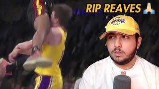 RIP REAVES 🙏🏼 Lakers fan reacts to Lakers vs Hawks [upl. by Strenta665]