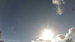 Daytime Sky Time Lapse 19th October 2024 [upl. by Penhall]